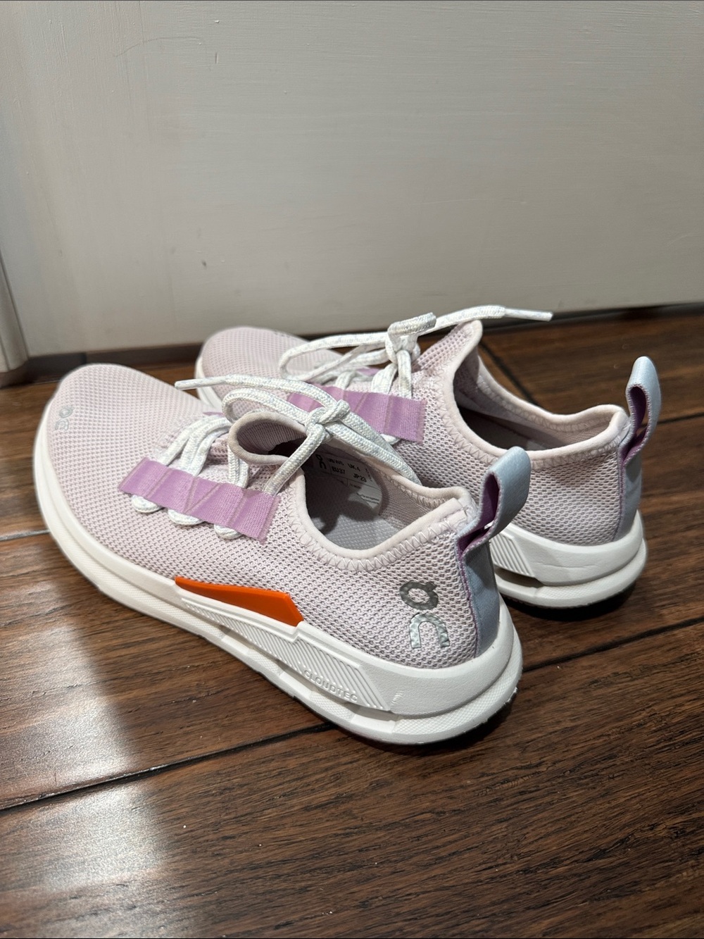 On Cloudeasy Running Lilac Mesh Athletic Sneakers - Picture 8 of 12